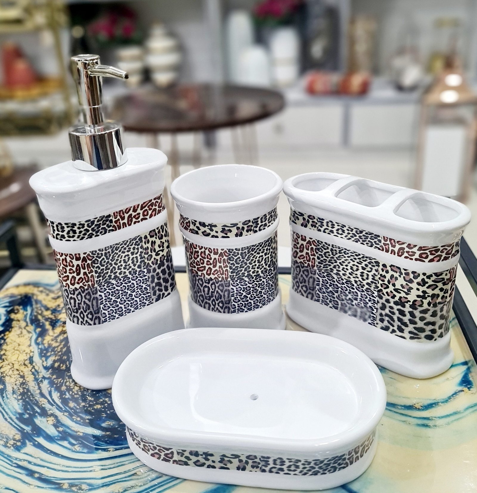 4 Pc Bath Set