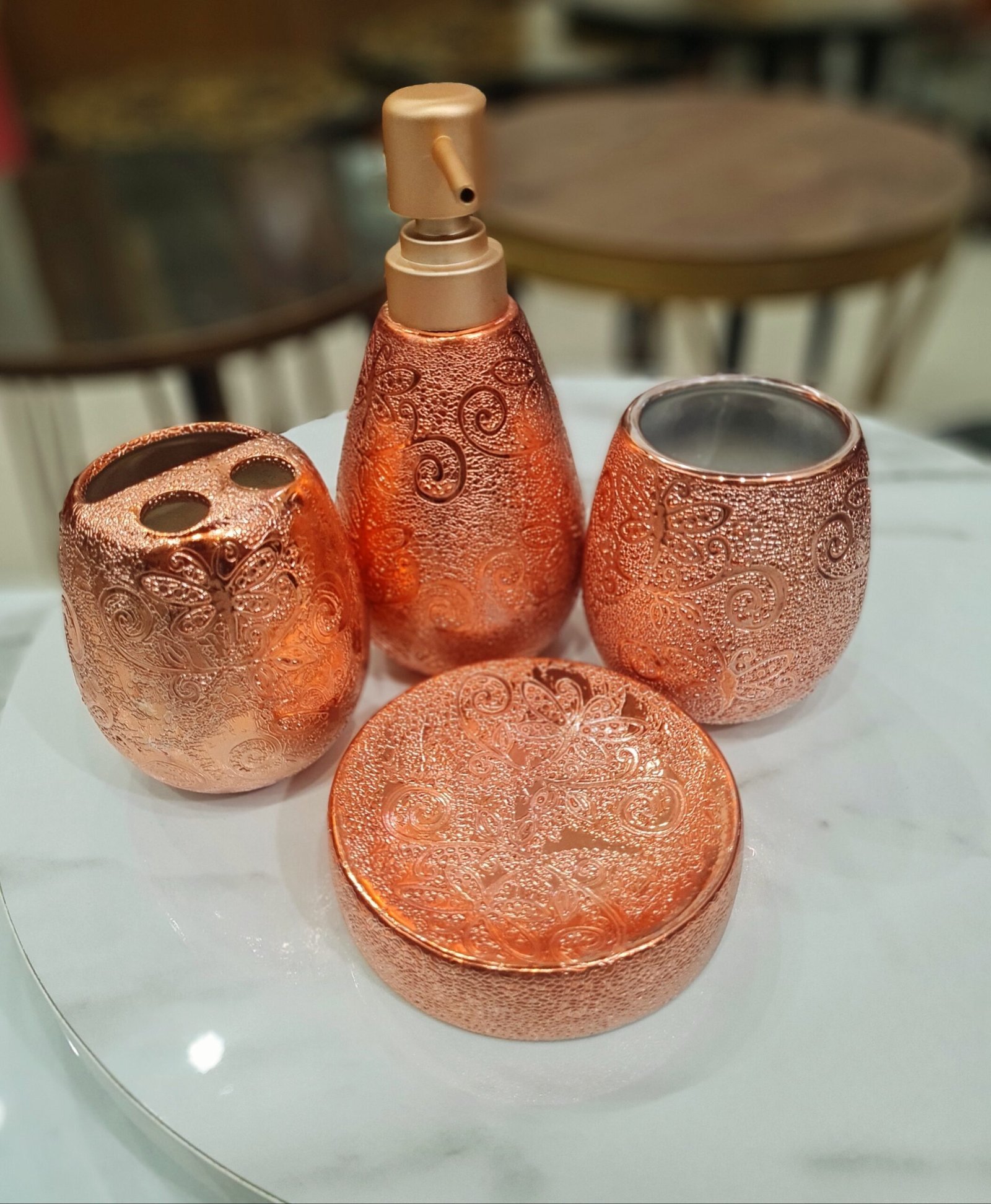 4 Pc Bath Set