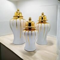 White-Trinity-Luxe-Urn-Set