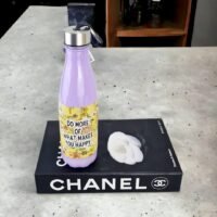 Glass Bottle on table
