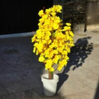 Artificial-Blossom-Plant-Yellow