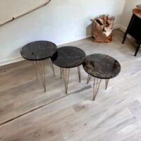 UV Nesting Table Set Of Three - Image 5