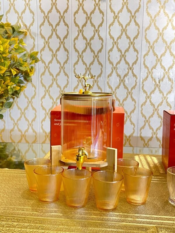 Beverage-Plain-Dispenser-7 pc set-1