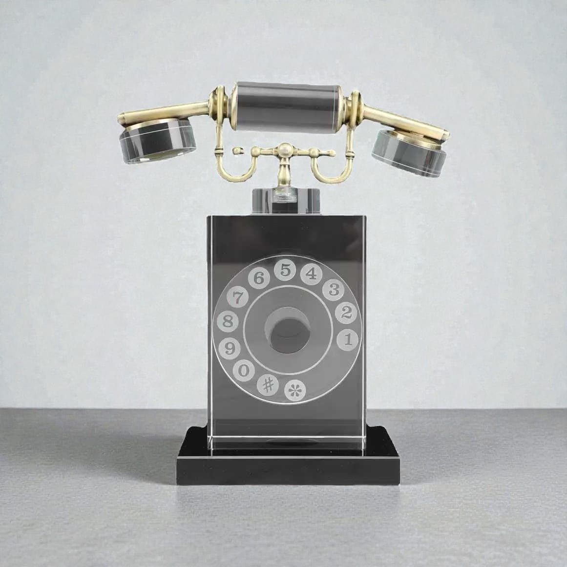 Crystal Vintage Telephone