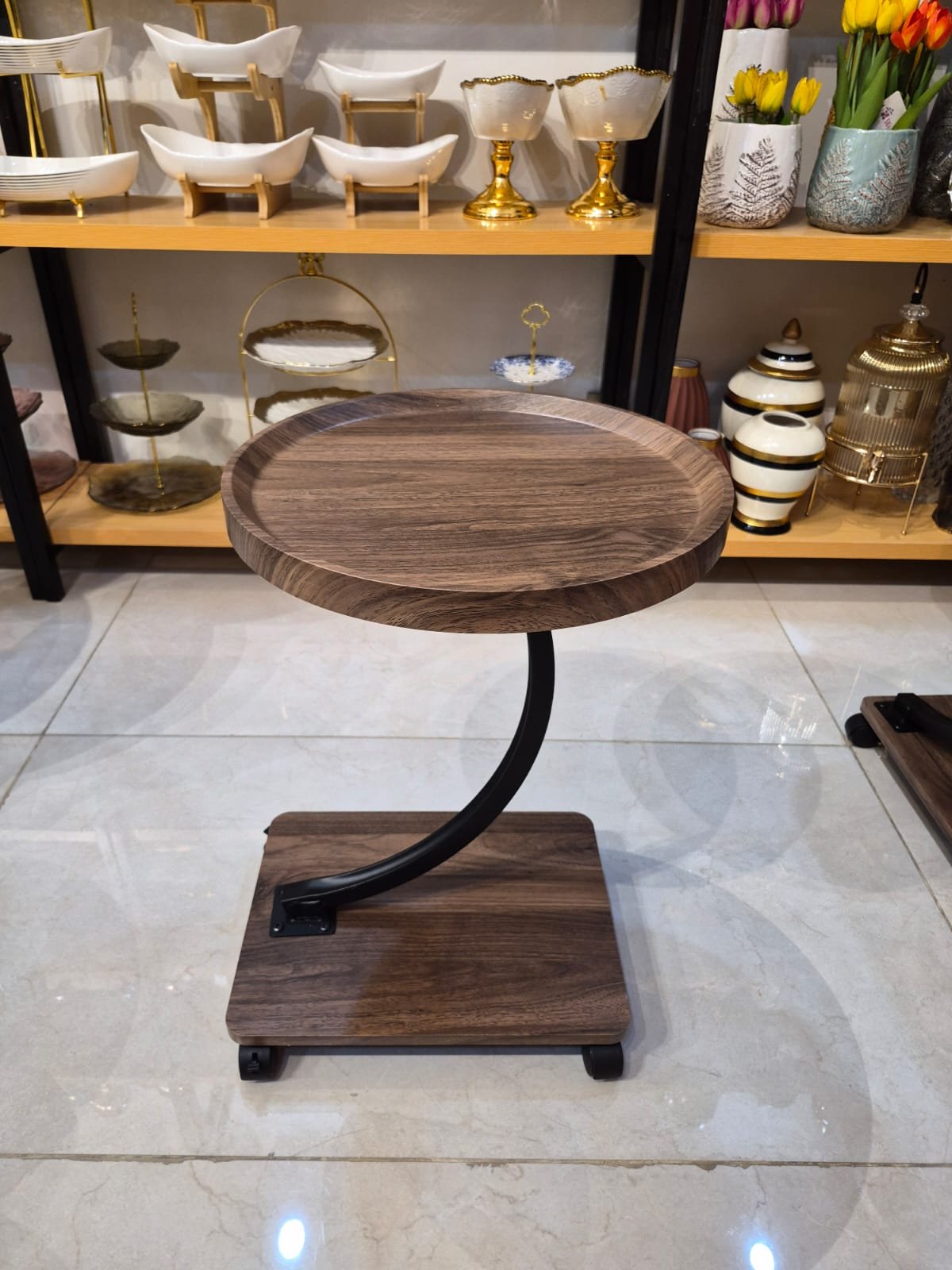 Movable Arc Coffee Table