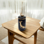Black Fish Candy Jar