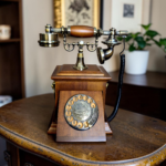 Classic Corded Cradle Telephone - Image 2
