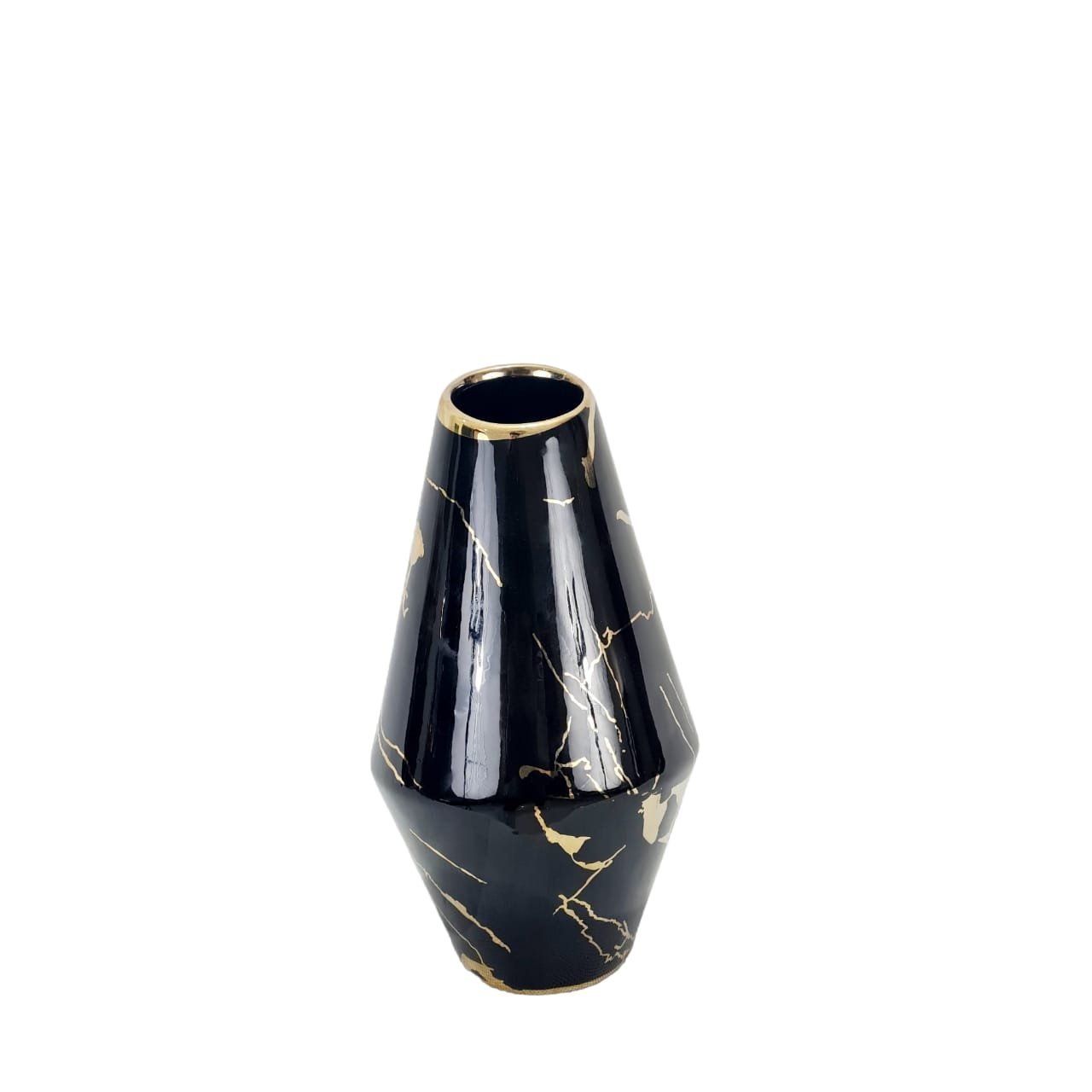 Angular-Porcelain-Vase-12-IN-P4000-Q1-NTL367.jpeg Angular Porcelain Vase - Image 1