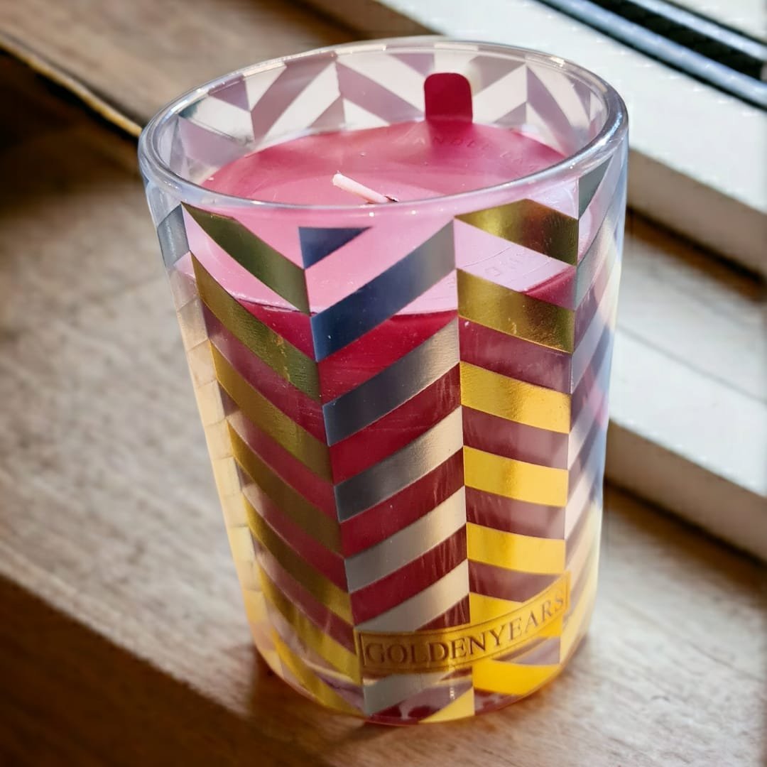Aroma-Scented-Candle-in-Glass-Jar-ITL322.jpeg Aroma Scented Candle in Glass Jar - Image 1