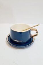 Ceramic Cup With Saucer - Image 4