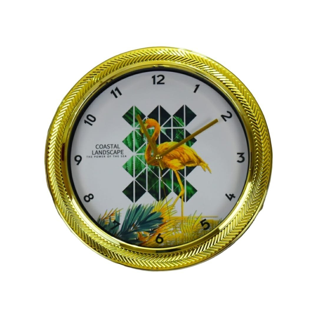 Coastal-Landscape-Wall-Clock-2415-14-IN-P3400-Q1-ITL313.jpeg Coastal Landscape Wall Clock 2415 - Image 1
