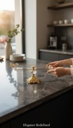 Luxury Footed Glass Serving Platter