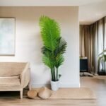 Faux Palm Plant - Image 3