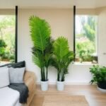 Faux Palm Plant