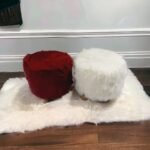 Ottoman Faux Fur Footstool - Image 4