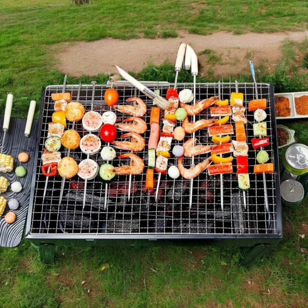 Grill-Small-3.jpeg BBQ Folding Grill - Image 1