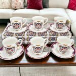 Heritage Floral Cup Saucer Set - Image 7
