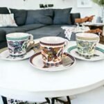 Heritage Floral Cup Saucer Set