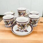 Heritage Floral Cup Saucer Set - Image 6