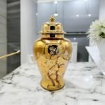 Imperial Floral Gold Urns - Image 3