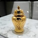 Imperial Floral Gold Urns - Image 5