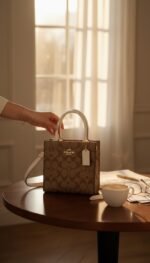 Mini Cally Crossbody Bag in Signature Canvas