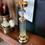 Metal and Glass Ball Candle Stand - Image 5