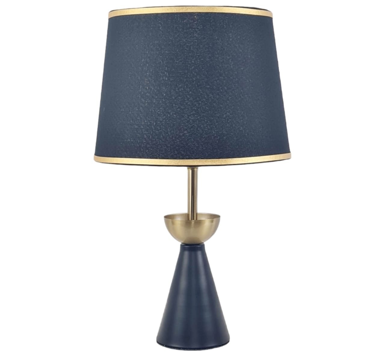 Metal-Table-Lamp-Pair-With-Shades-20-IN-P10600-Q1-NTL473.jpeg Metal Table Lamp Pair With Shades - Image 1