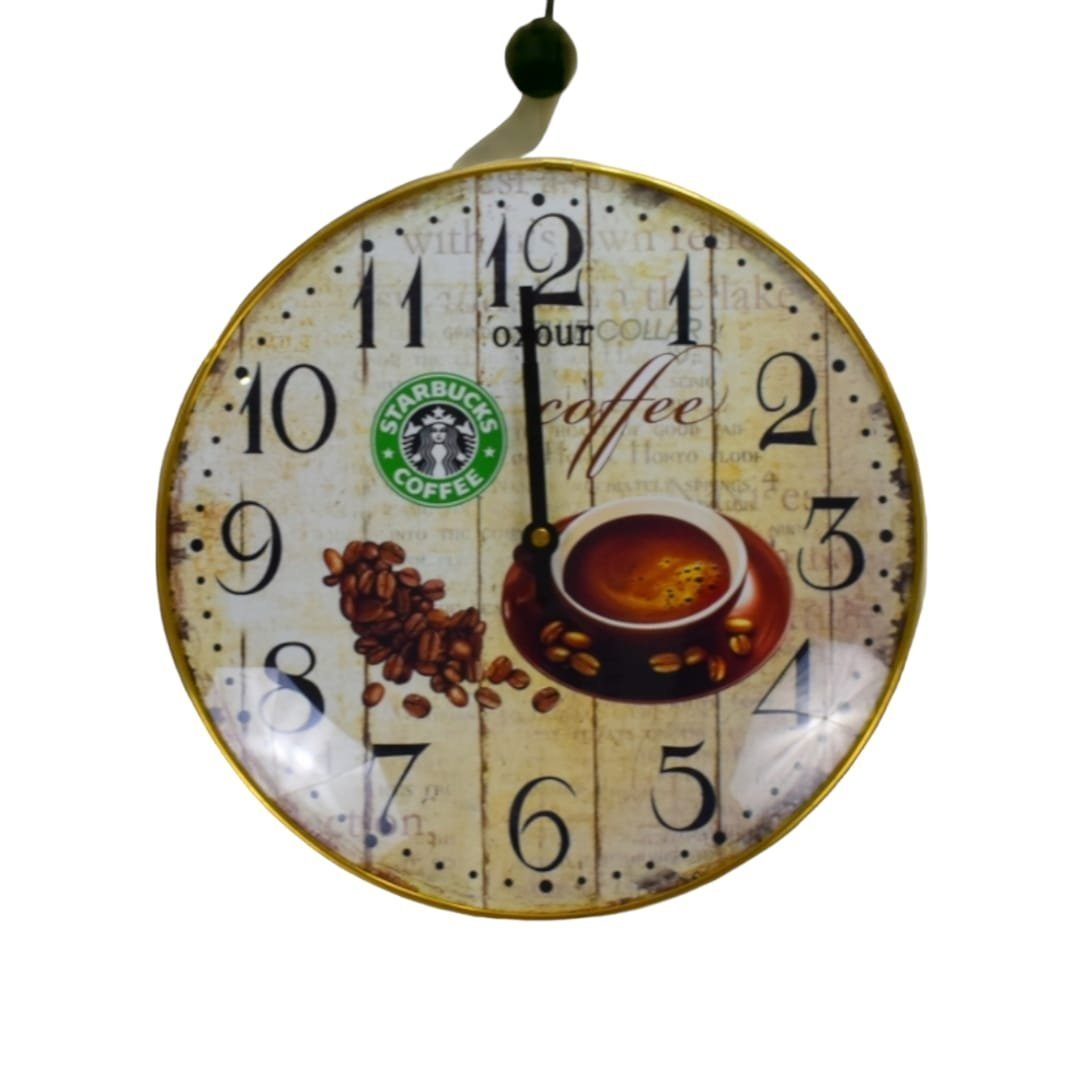 Oxour-Coffee-Italian-Art-Clock-BM210224-12IN-P3100-Q5-ITL308-1.jpeg Oxour Coffee Italian Art Clock - Image 1