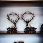 Resin Sitting Swamp Deer Set - Image 3