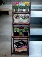 Four Tier Foldable Decor Ladder