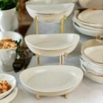 Three Tier Porcelain Platter - Image 3