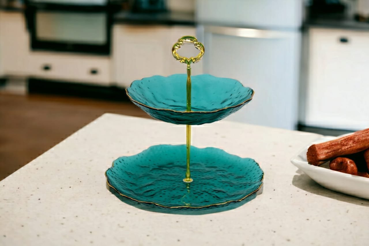WhatsApp-Image-2023-05-30-at-8.33.43-PM-1.jpeg Two Tier Glass Serving Platter - Image 1