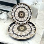 Italian Round Serving Tray