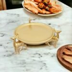 Gold Resin Deer Trio Tray Flat - Image 5
