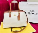 Faux Leather Ladies Handbag - Image 4
