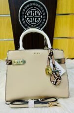 Aldo Pebbled Leather Handbag with Top Handle & Crossbody Strap - Image 2
