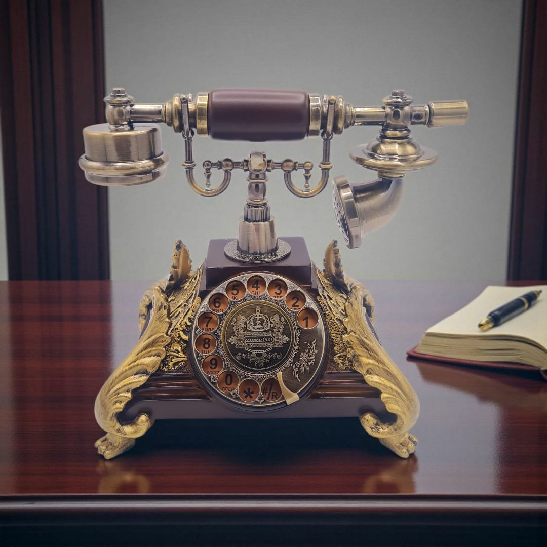 WhatsApp-Image-2025-11-10-at-23.13.29_45ca2744-Copy.jpg Imperial Vintage Rotary Telephone | Antique Classic Décor Piece - Image 1