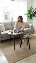 Arlo Walnut Coffee Table | Large - Image 2
