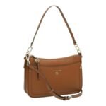 Luxe Logo Crossbody Bag | Pebbled Leather & Canvas Tote - Image 9