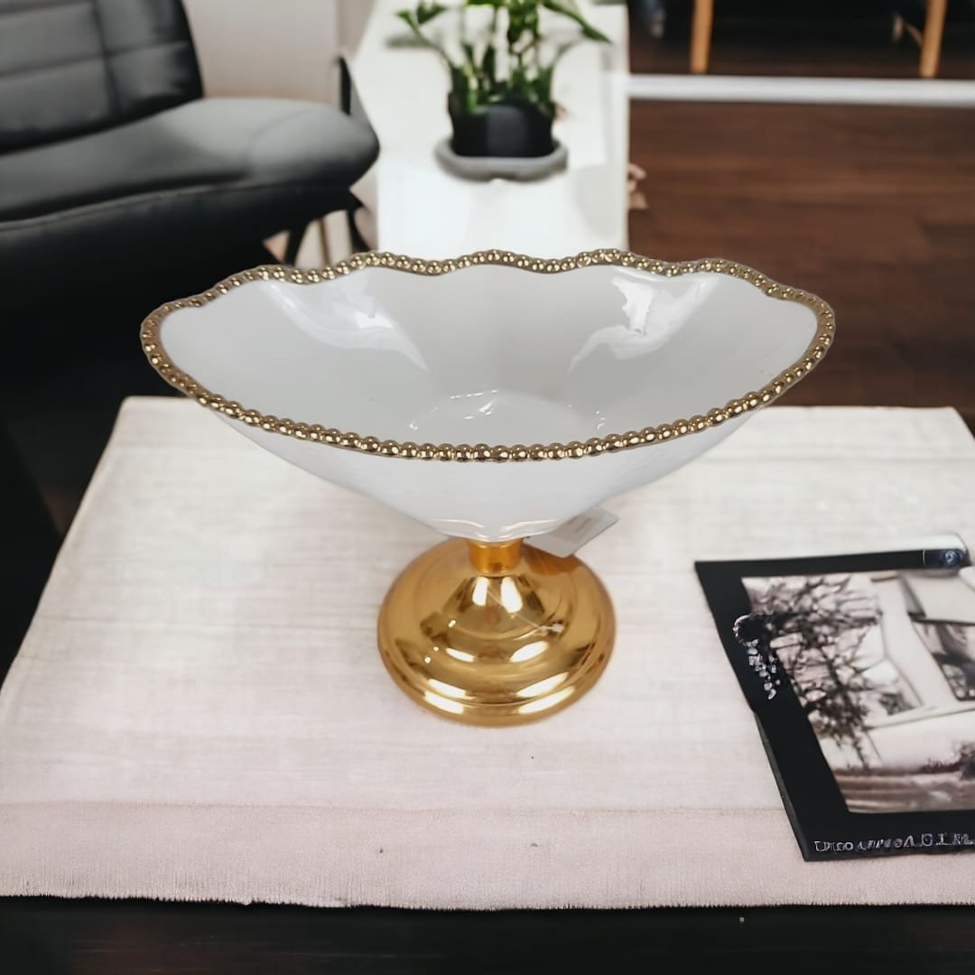 porcelain_serving_dish_3.jpeg Elegant Deep Porcelain Serving Dish - Image 1