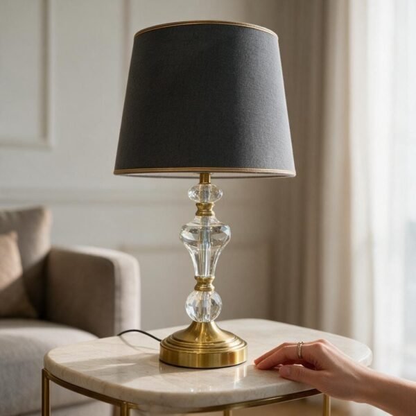 Vintage Brass Table Lamp